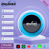 iHeylinkit CP608 Android 13 Car Ai Box Apple Carplay Wireless Android Auto QCM6125 8 core HD Output for Benz VW Car Accessories