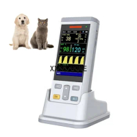 Veterinary Multiparameter Vital Signs Portable Pet Oximeter Etco2 Veterinary Monitor ECG Handheld Animal Pulse Oximeter
