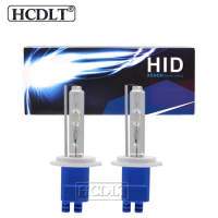 HCDLT 2PCS H1 H3 H7 H8 H11 9005 9006 12V 200W 300W HID Xenon Bulb Auto Car Headlight Replacement Lamp 4300K 5000K 6000K 8000K