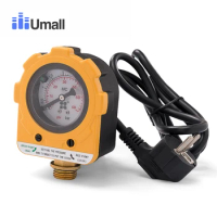 EU plug 4 bars Automatic Adjustable Electronic Digital Water Pump Pressure Gauge Controller Protection Switch 0-4KG 1500w 60PSI