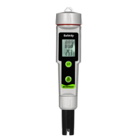 Waterproof Salinometer Pen 2in1 Salinity Temperature Meter Salinity Meter Salinograph 0~199.9ppt Range -50~70℃ Temperature Meter