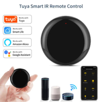 Tuya Smart WiFi Universal Infrared Controller Smart Home IR Remote Control for Air Conditioner APP Works With Alexa Google Home