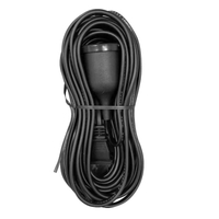 ชุดขั้วยาง E27 พร้อมสายไฟ รุ่น S-231 ขนาด VKF 2 x 0.5 ซม. 10 เมตร สีดำ