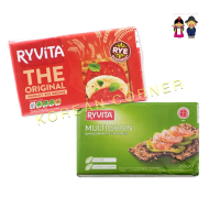 COD ขนมปังอบกรอบไรย์ Low Fat • Vegan • Original / Wholegrain Rye Crispy bread ธัญพืช Ryvita biscuits