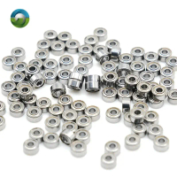 Lilitan Papan Jejari Galas, 10PCS, Saiz 681XZZ, Reka Bentuk ABEC-9, 1.5x4x2 mm, Jenis L-415ZZ, Minia