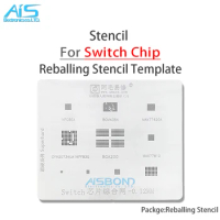 Amaoe SSD1 BGA Reballing Stencil Template For For Switch IC BGA200 NFCBEA BCM4354 MAX77620A MAX77812 CYW20734 T=0.12MM
