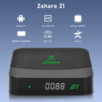 GTMEDIA Z1 Zshare New Product Xtream Stalker IPTV Android 11 Set Top Box for Brasil