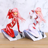 Anime Figure DARLING in the FRANXX Zero Two 2 Code: 002 PVC Action Figure Model Toy collection Christmas Gifts