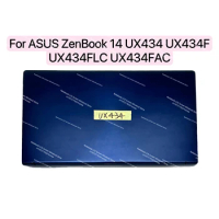 For ASUS ZenBook 14 UX434 UX434FLC UX434F UX434FAC FHD 1920X1080 30pins LCD Assembly Replacement Touch Screen Original