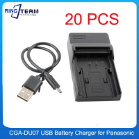 20PCS/LOTS DU07 DU06 USB Battery Charger For Panasonic NV-GS6 NV-GS10 NV-GS17 NV-GS18 NV-GS21 NV-GS22 NV-GS24 NV-GS25