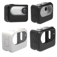 New Anti-slip Silicone Case For Insta360 GO 3 Camera Battery Box Protective Shell for Insta360 GO3 Sports Camera Accessories