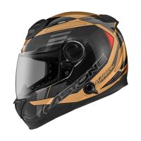 【ASTONE】官方直營-GT1000F AC12 2023 透明碳纖/金(碳纖維 全罩式 安全帽)