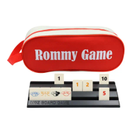 【漫格子】Rommy 數字遊戲 以色列麻將 袋裝變臉大牌標準2-6人(拉密 益智桌遊 麻將)