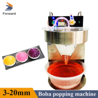 3-20mm Diameter High Quality Popping Boba Bubble Tea Making Machine Small Jelly Ball Bubble Tea Making Machine