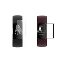 【3D曲面複合】Fitbit Charge 3/4 熱彎膜 PMMA+PC 防刮 耐刮 全螢幕 保護膜 保護貼