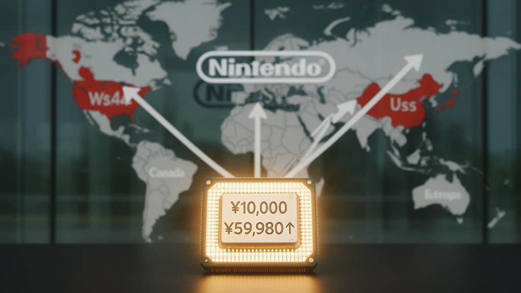 任天堂、Switch 2を1万円値上げへ 半導体メモリー高騰が直撃、5万9980