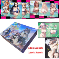 2024 new Goddess Story Cards Puppet Play Absolute Field Girl Party Booster Box Rare Collection Card Children's Toy Gift