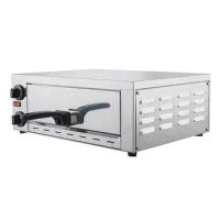 Commercial outdoor pizza 12-inch electric single-layer pizza oven toaster pizza oven