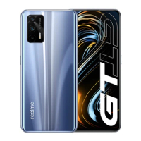 New Global Rom Original Realme GT 5G Mobile Phone 12GB 256GB 6.43"120Hz SuperAMOLED Snapdragon 888 Octa Core 65W Fast Charger