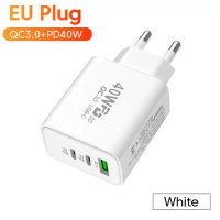 Dual PD+1USB private model 2.4A charger suitable for Apple/Android phones, TYPE-C 12W fast charging 
