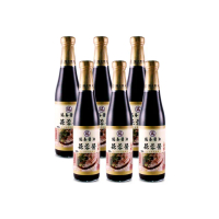 【瑞春醬油】蒜蓉醬油膏420mlx6瓶(黑豆純釀造)