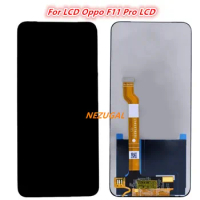 100% Tested For LCD Oppo F11 Pro LCD CPH1969 Display Touch Screen Digitizer Assembly Replacement Oppo F11 LCD F11 Pro Screen