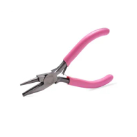 5 Inch Round Concave Pliers Wire Looping Pliers Mini Precision Pliers Wire Bending Tool for DIY Jewelry Making Hobby