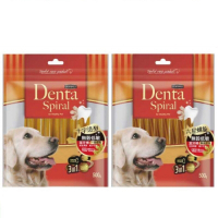 GOODIES-Denta Spiral無穀低敏潔牙棒 500g x 3入組(購買第二件贈送寵物零食x1包)