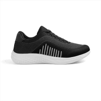 Geoff Max Athletica Official Shop - Kens Black White - Sepatu Running - Sepatu Pria