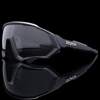 SCVCN Photochromic Sports Cycling Glasses Bicycle Eyewear Mountain Bike Goggles UV400 MTB Road Running Hinking Sunglasses