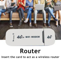 USB Netstick Modem 4G LTE Router Portable Mobile Hotspot 4G WIFI Router for Home Office Networking Accessories