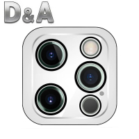 【D&amp;A】Apple iPhone 12 Pro Max / 6.7吋專用 黑框消光玻璃鏡頭貼