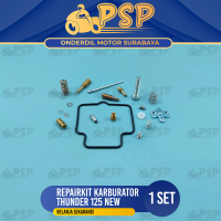 Repairkit Karburator Thunder 125 New - Kabulator Kalburator Carburator Repair Kit Parkit Spuyer Karb