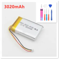 NEW High Quality 3020mAh 533-000132 Battery For Logitech G530 G533 G933 Large capacity replacement battery