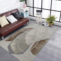 【SDL Home 山德力】北歐線條地毯160x230cm璃葉(自然風)
