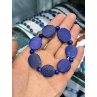 beautiful natural top quality lapis lazuli beaded bracelet คําแนะนําการขายที่ร้อนแรงในเดือนนี้
