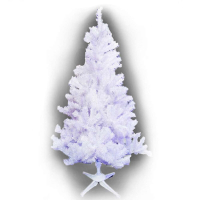 摩達客 台製豪華型12尺(360cm)夢幻白色聖誕樹 裸樹(不含飾品不含燈)