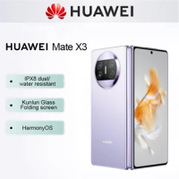 HUAWEI Mate X3 Smartphone 7.85 inch Foldable OLED Kunlun Glass HarmonyOS 50MPCamera Original Mobile phones BDS Satellite Message