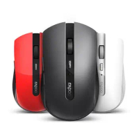 RAPOO 7200M Noiseless Mouse Multi-mode Wireless Mice with 1600DPI BT 4.0 Compatible and 2.4GHz for Computer Laptop Portable