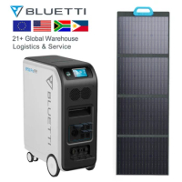 Products subject to negotiationBluetti EP500Pro+PV350 Solar Panels Portable Power Station Europe Smart Solar Generator 220v
