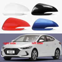 Hyundai Elantra 2016-2021 Replace Rearview Mirrors Cover Side Rear View Mirror Shell Housing Color Painted Carbon Fiber