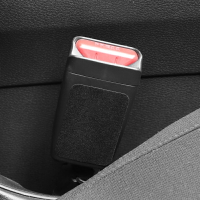 汽車安全帶插座防摩擦保護貼車內用中控壁扶手箱防碰撞植絨防撞貼
