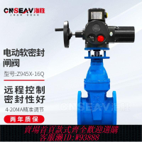 【公司貨 最低價】電動軟密封閘閥蒸汽高壓法蘭DN200鑄鋼高溫油遠程開關智能調節閥