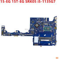 Used Laptop Motherboard DA0G7HMB8G0 FOR HP 15-EG 15T-EG SRK05 i5-1135G7 N18S-G5-A1 GPU 100% Fully Tested and Works