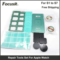 Watch Repair Tools Set Suction Separator Mat Mold for Apple Watch S2 S3 S4 S5 S6 S7 38 42 40 44mm LCD Touch Screen Glass Repair