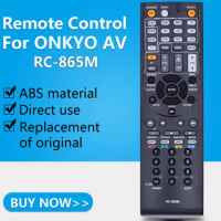 Remote Control fit for Onkyo AV Receiver RC-865M TX-NR525 TXNR525