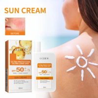 50ml Eelhoe Protective Cream Summer Anti-Ultraviolet Anti-Sweat Refreshing Not Oily Uniform Skin Color Skin Protective Cream
