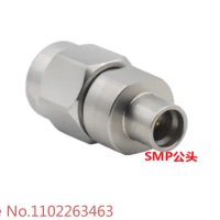 SMA to SMP male adapter 18GHZ stainless steel test grade SMA to GPO male connector