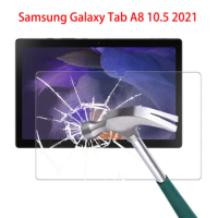 For Samsung Galaxy Tab A8 10.5 Tempered Glass For Tab A8 10.5 inch 2021 Screen Protector Protective Film Tablet Tempered Glass