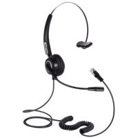 Extra Ear Pad+ RJ9 plug RJ11 plug Headset office phone headset for CISCO IP telephone 7940 7960 7970 8941 8945 69117945 9951 etc